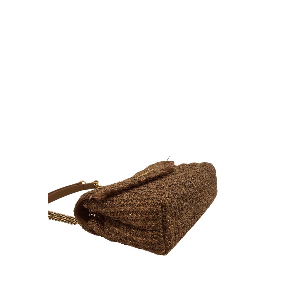 Brown Polypropylene Women Crossbody Bag - ventzia