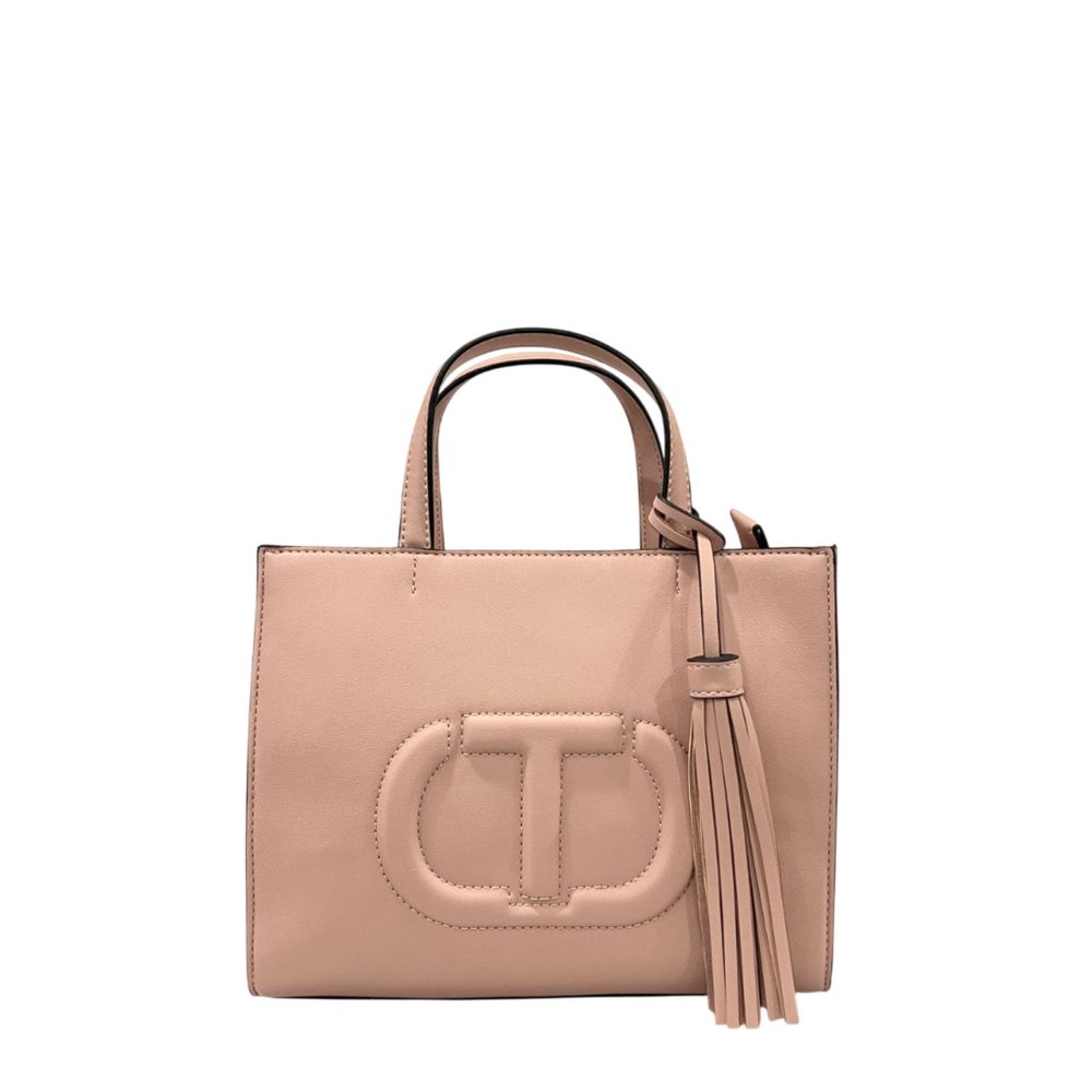 Pink PU Women Handbag