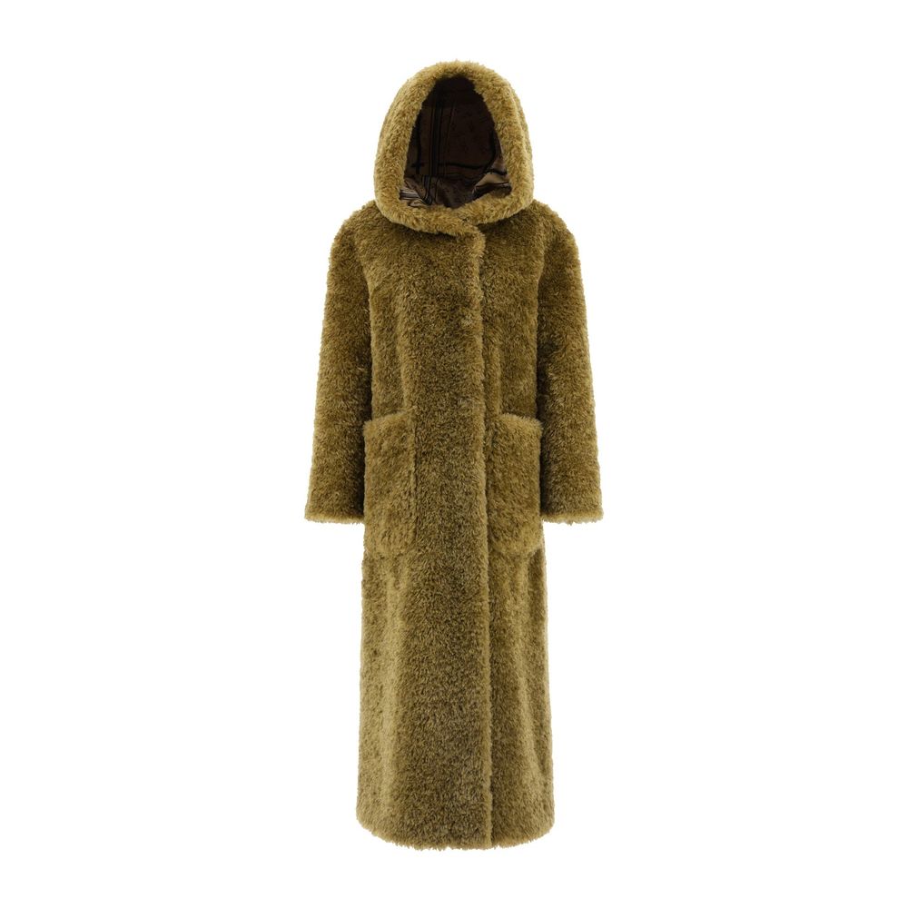 Bicolor Polyester Coat - ventzia