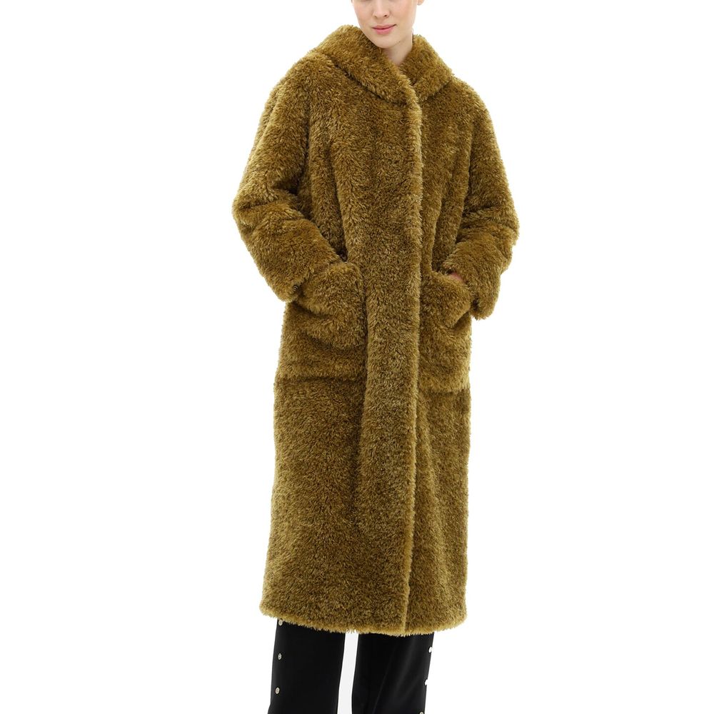 Bicolor Polyester Coat - ventzia