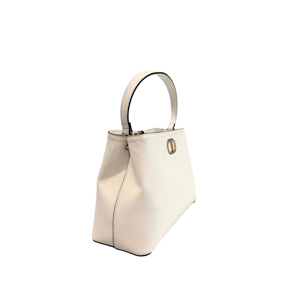White PU Women Handbag - ventzia