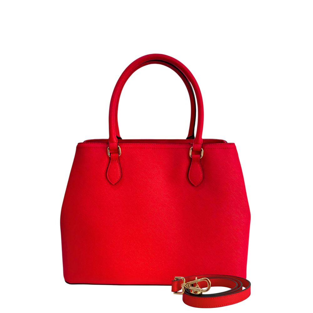 White PU Women Handbag - ventzia