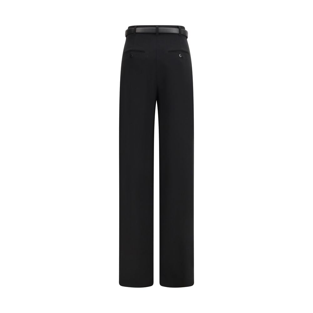 Black Triacetate Dress Pants - ventzia