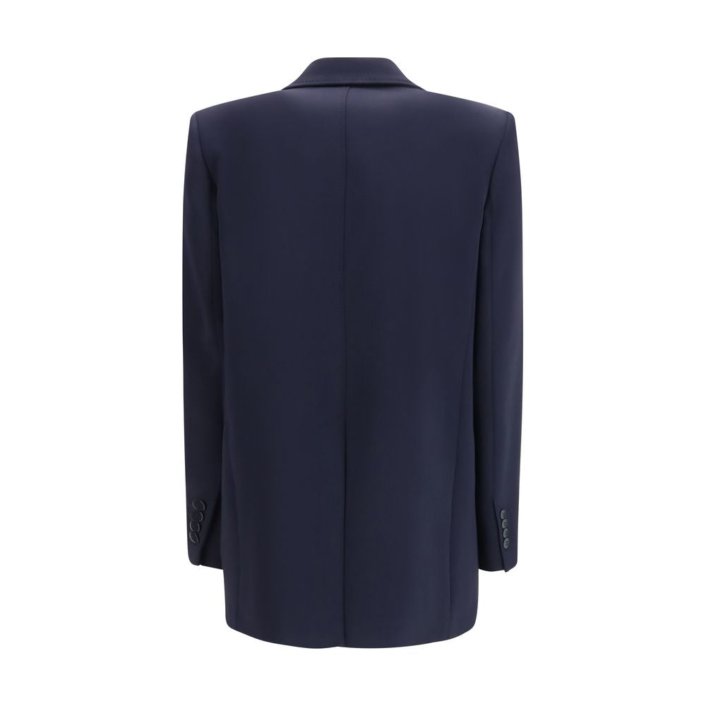 Blue Triacetate Blazer - ventzia