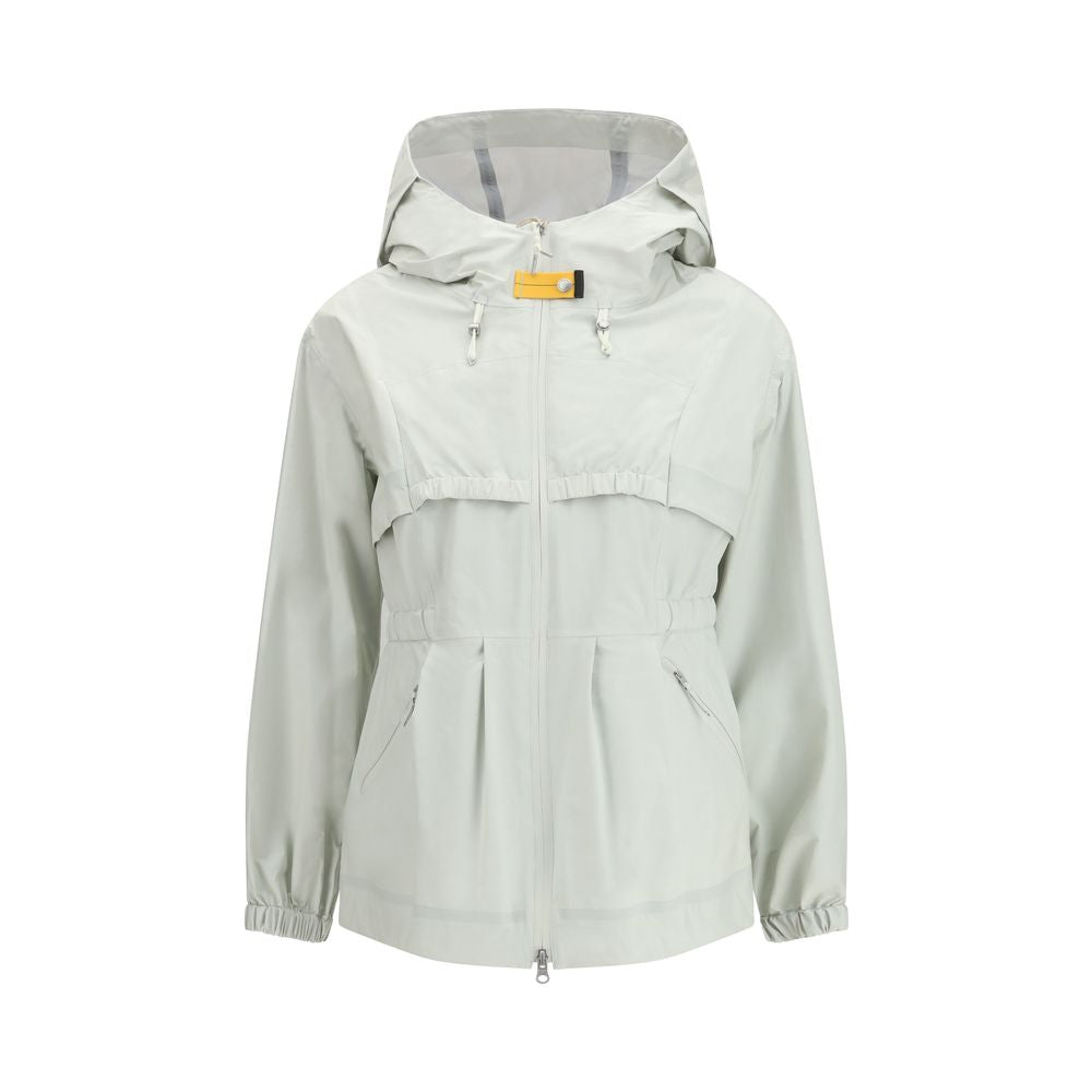 White Polyamide Shell Jacket