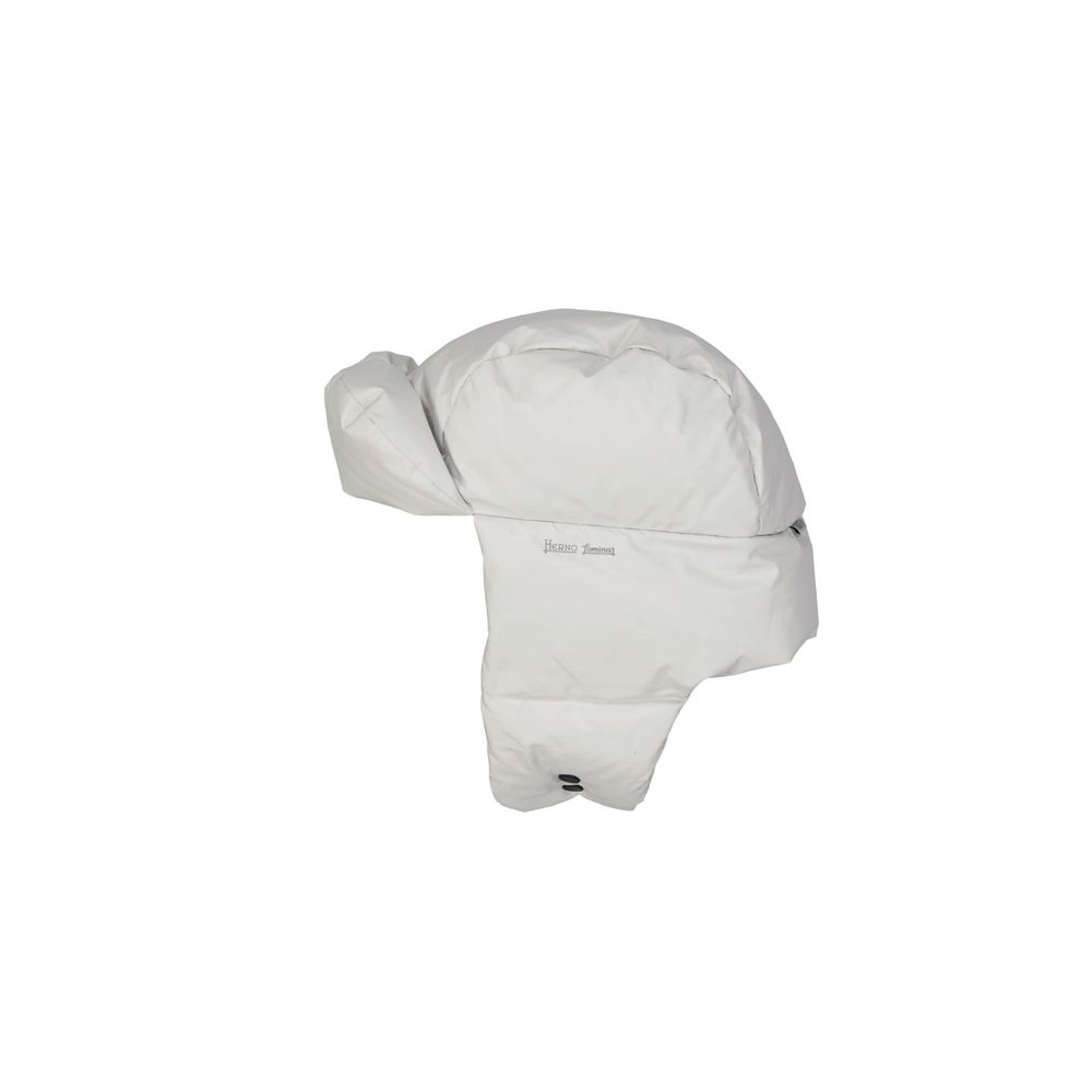 White Polyester Hat - ventzia