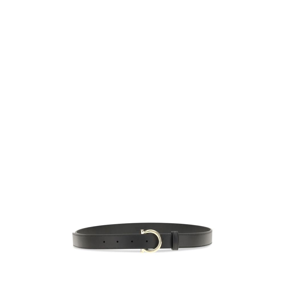 Black Calf Leather Bos Taurus Regular Belt - ventzia