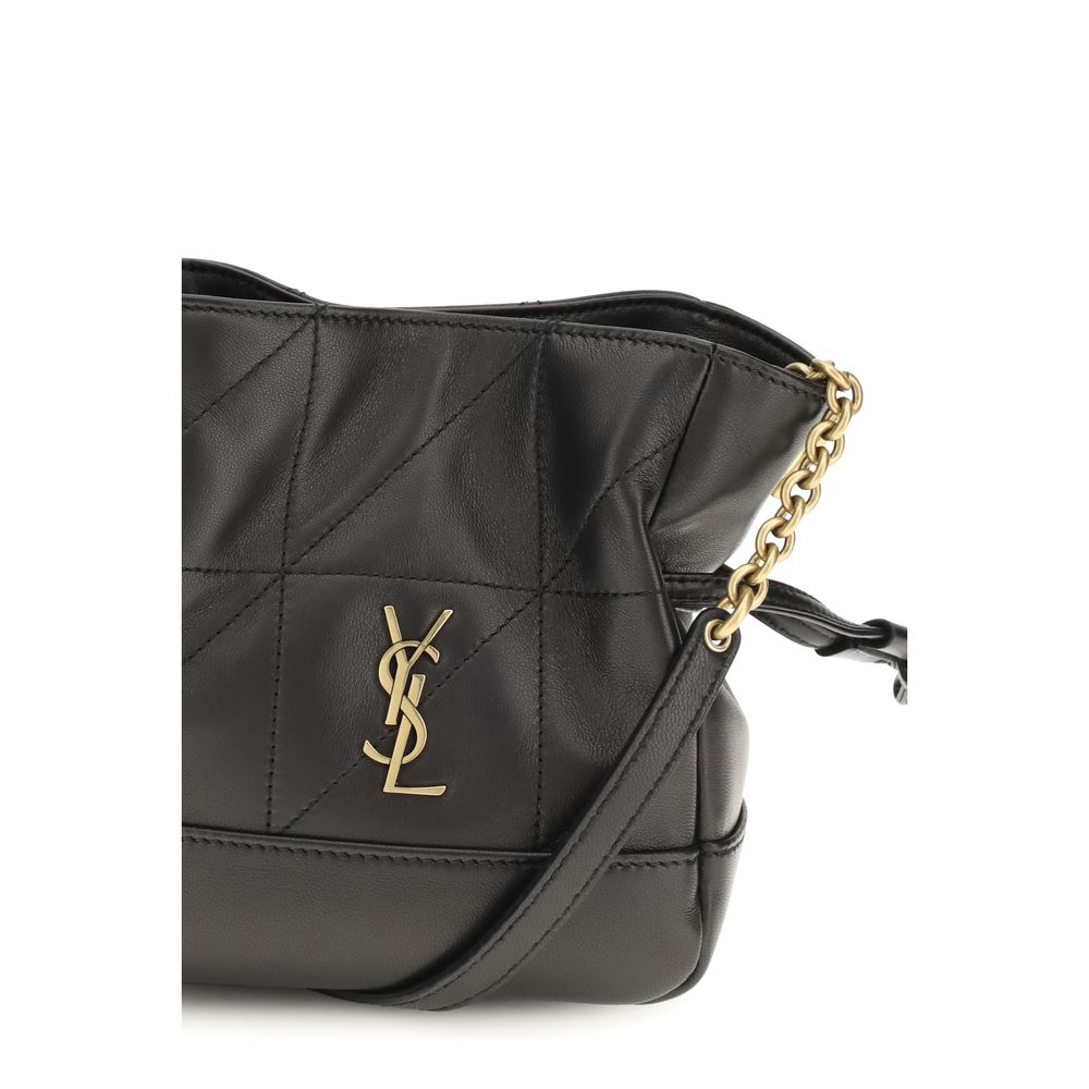 Black Lamb Ovis Aries Aries Shoulder Bag - ventzia
