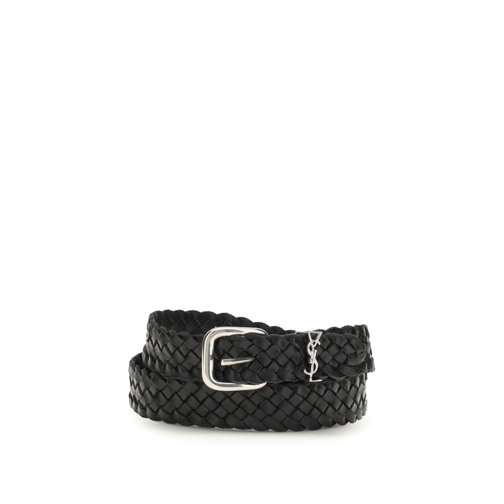Black Calf Leather Bos Taurus Regular Belt - ventzia