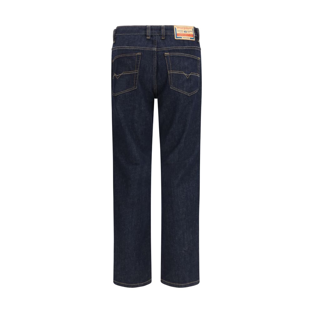 Black Cotton Slim Fit Jeans - ventzia