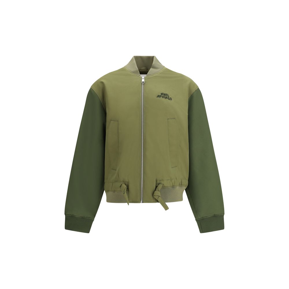 Bicolor Polyester Bomber - ventzia