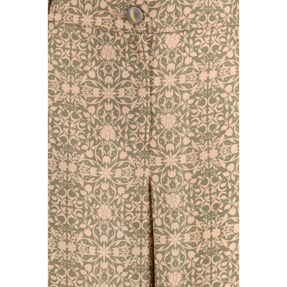 Multicolor Viscose Casual Pants - ventzia
