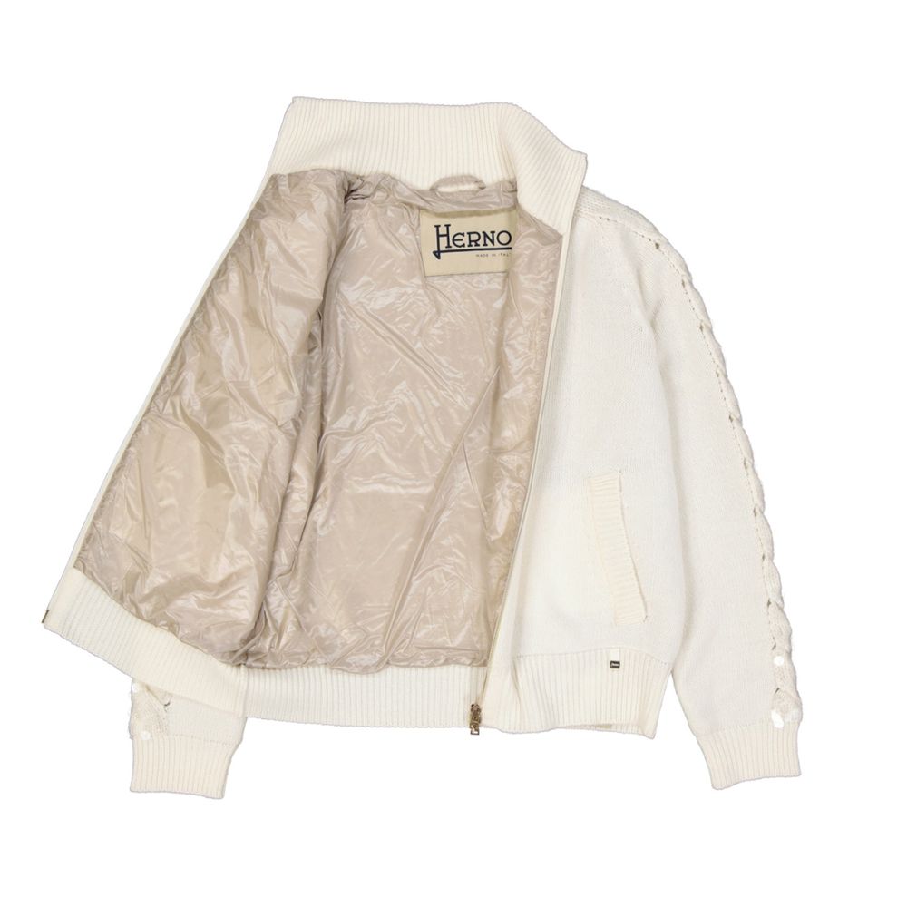 White Cashmere Cardigan - ventzia