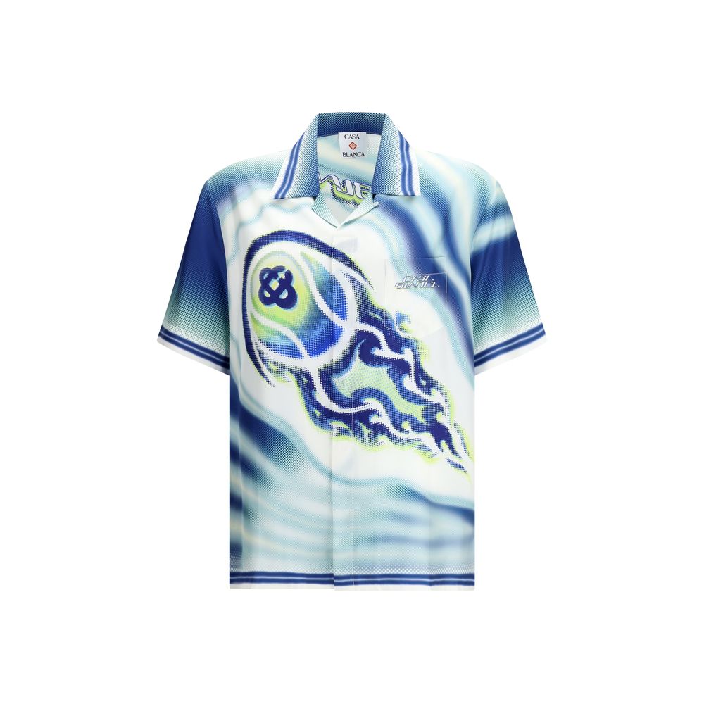 Multicolor Silk Dress Shirt - ventzia