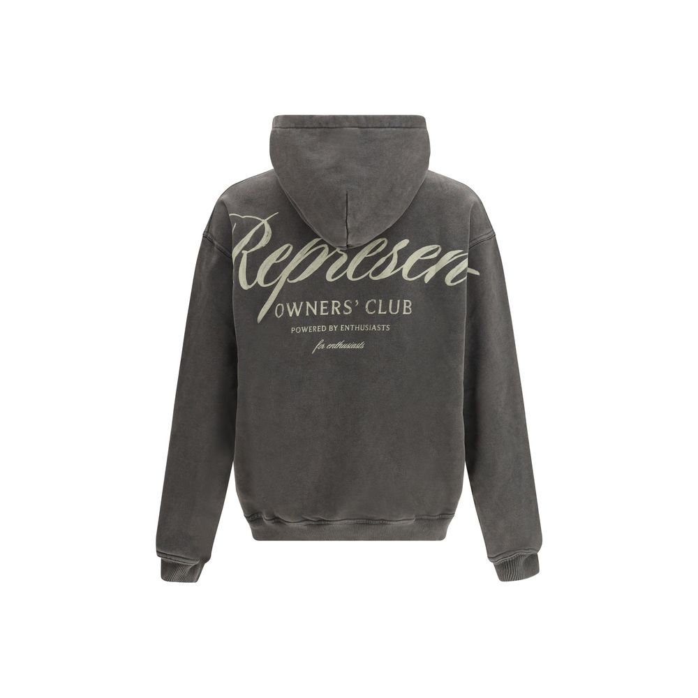 Gray Cotton Sweatshirt - ventzia