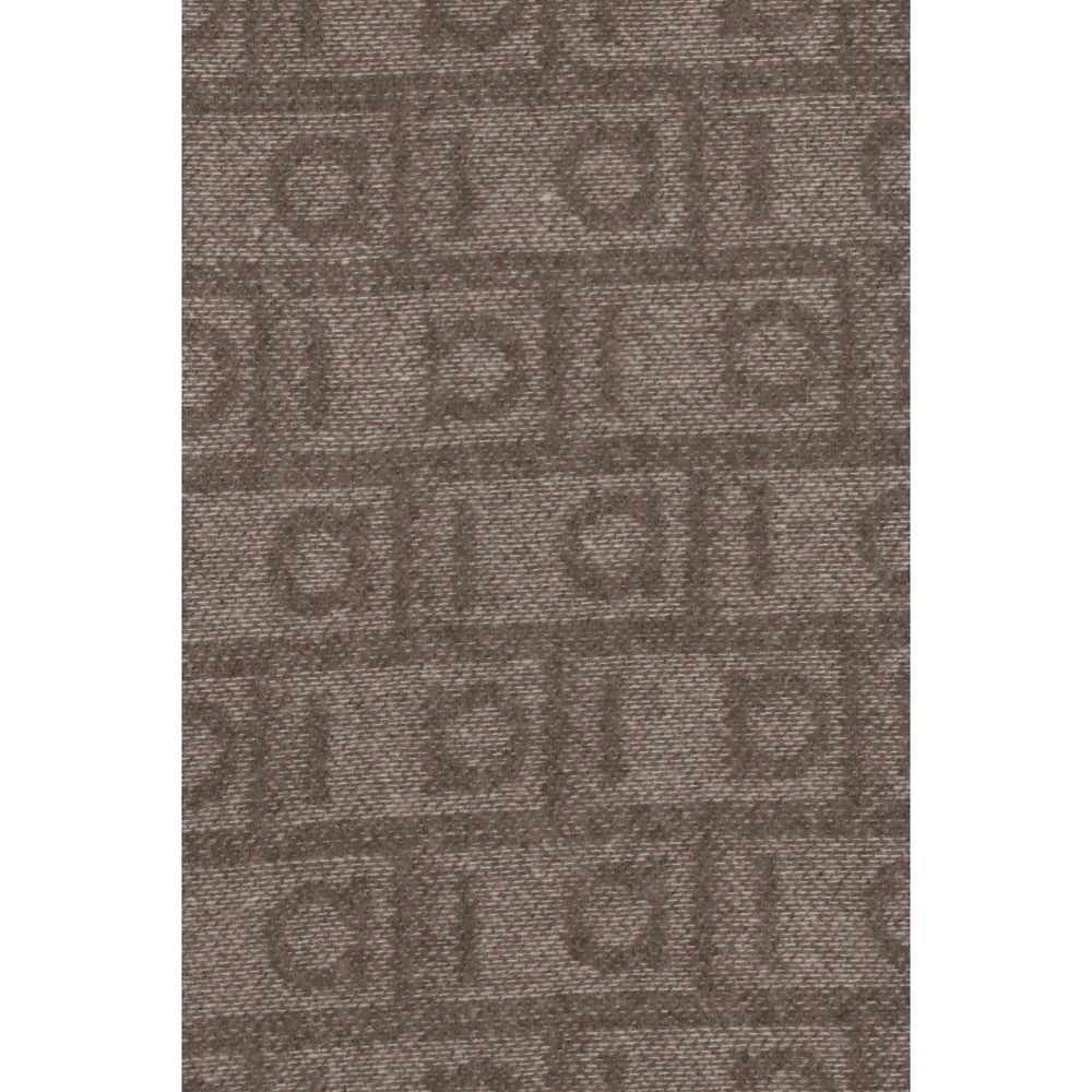 Brown Cashmere Scarf - ventzia