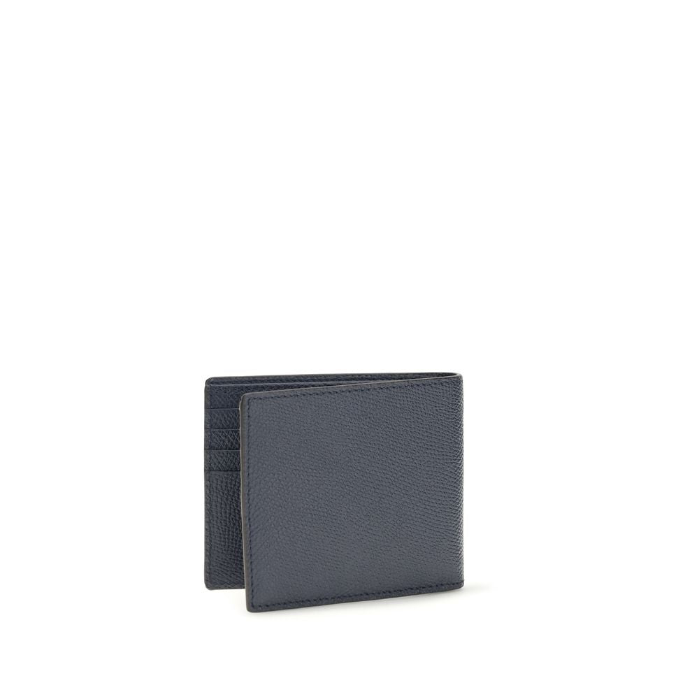 Blue Calf Leather Bos Taurus Wallet - ventzia