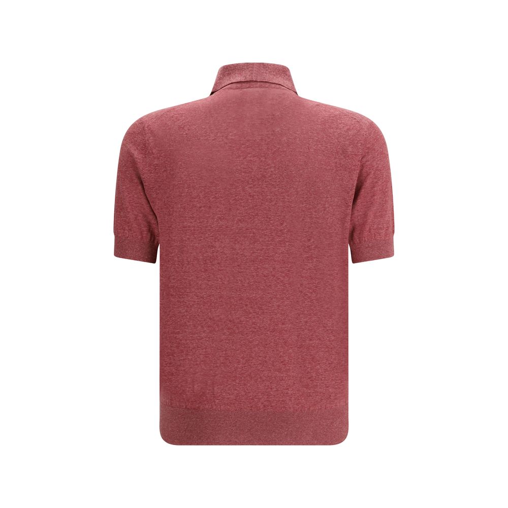 Multicolor Linen Polo Shirt - ventzia