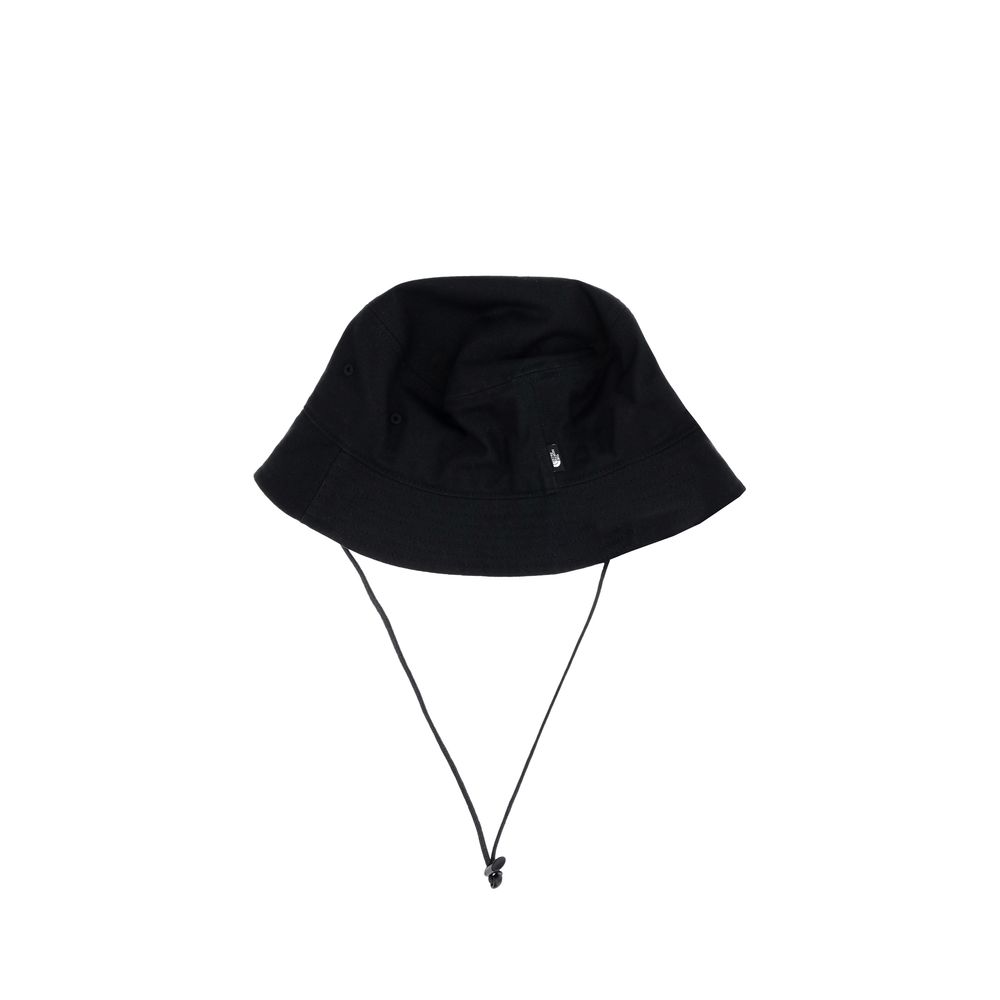 Black Cotton Bucket Hat - ventzia