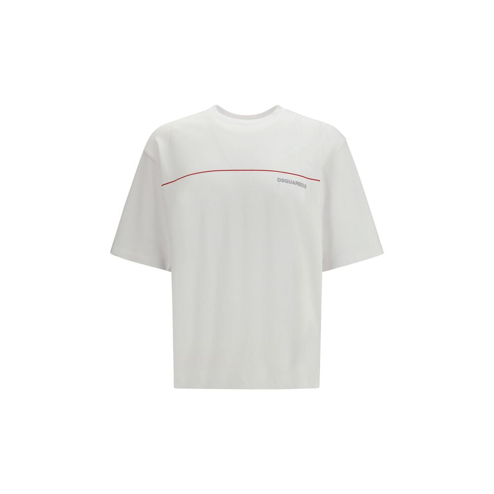 White Cotton T-Shirt - ventzia