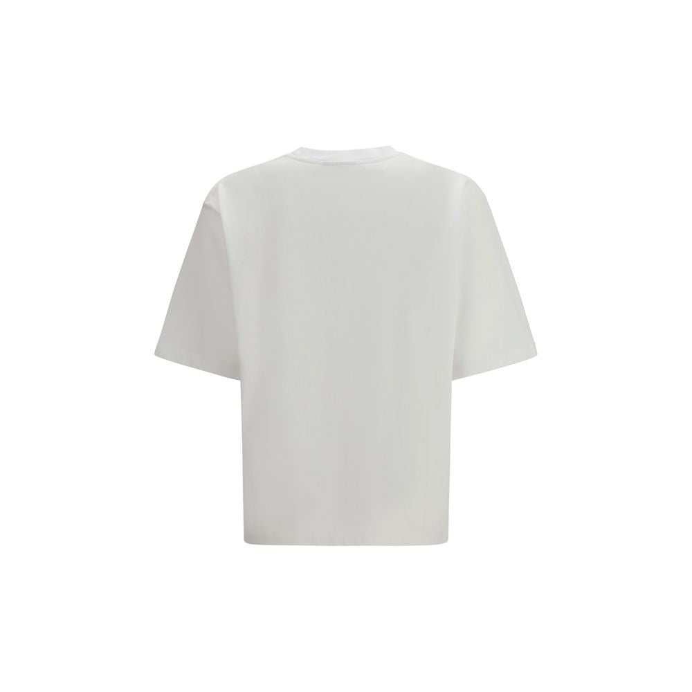 White Cotton T-Shirt - ventzia
