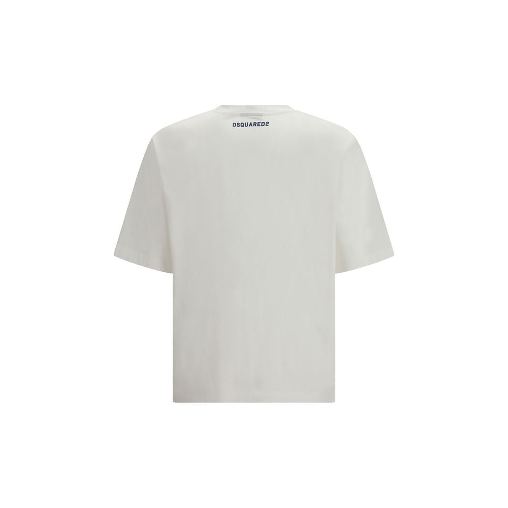 White Cotton T-Shirt - ventzia