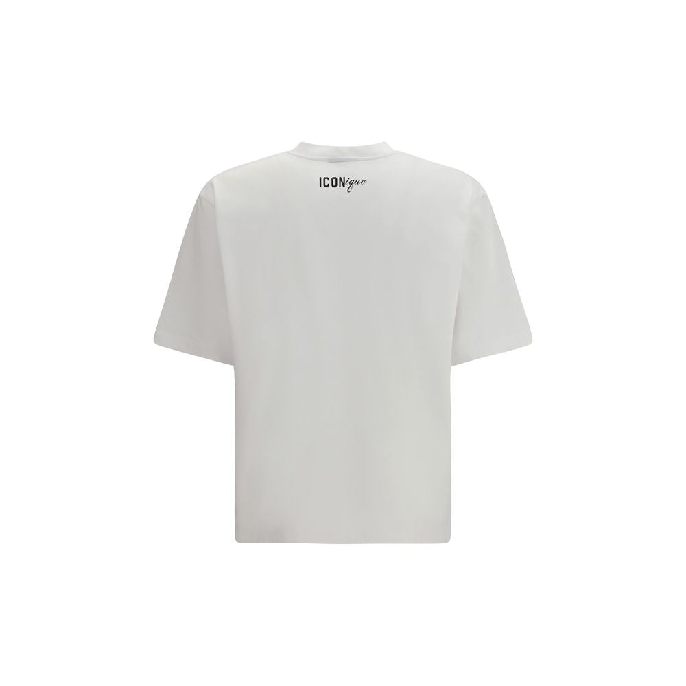 White Cotton T-Shirt - ventzia