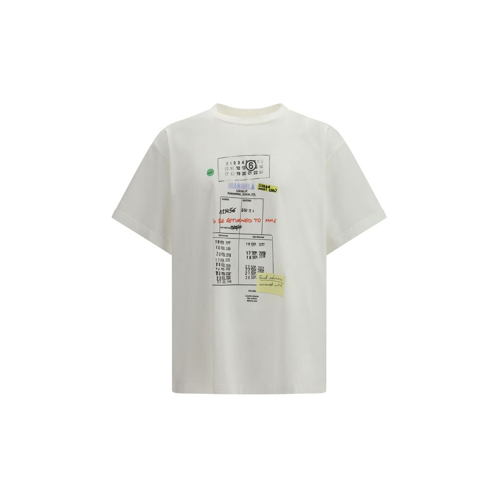 White Cotton T-Shirt - ventzia