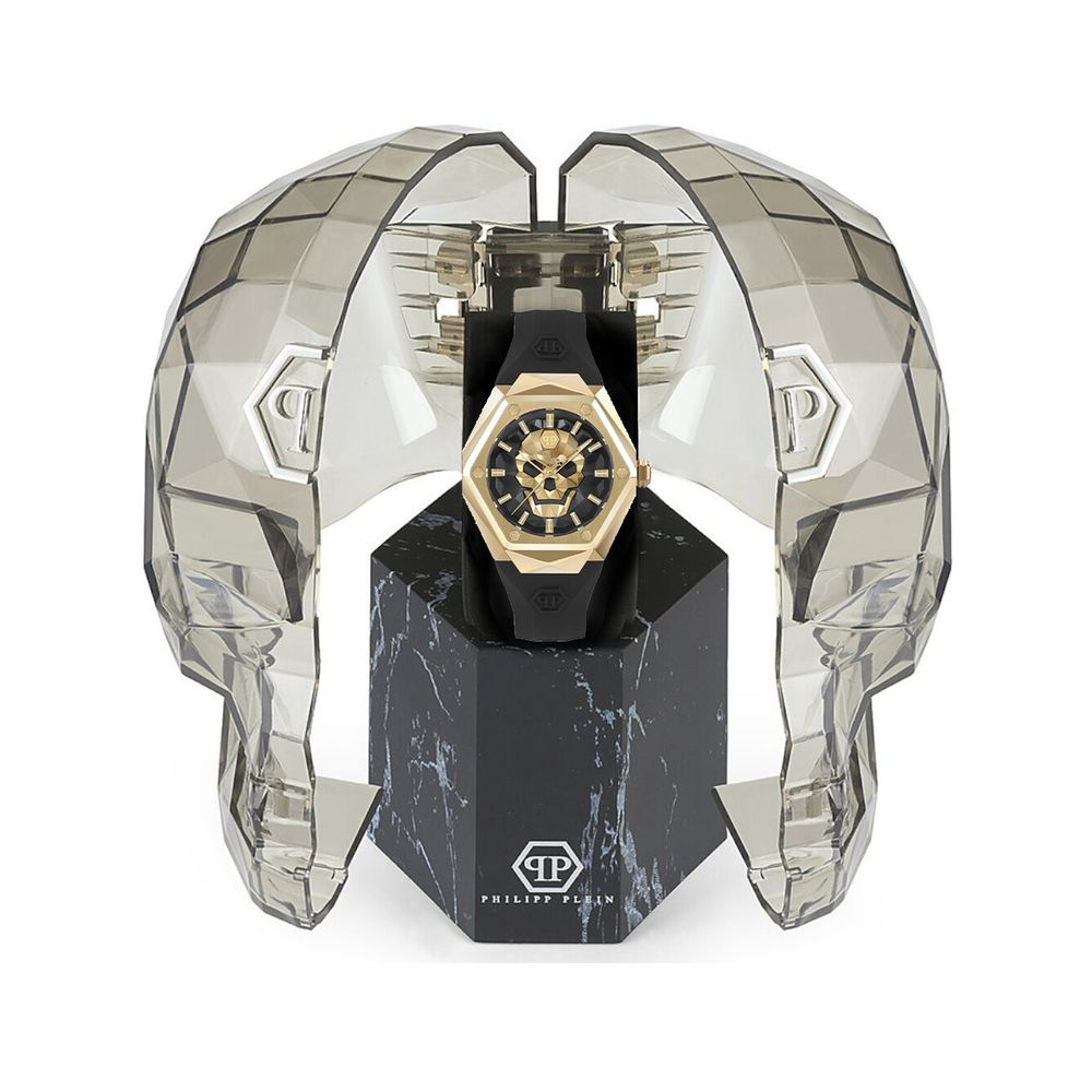 Black Synthetic Dress Watch - ventzia