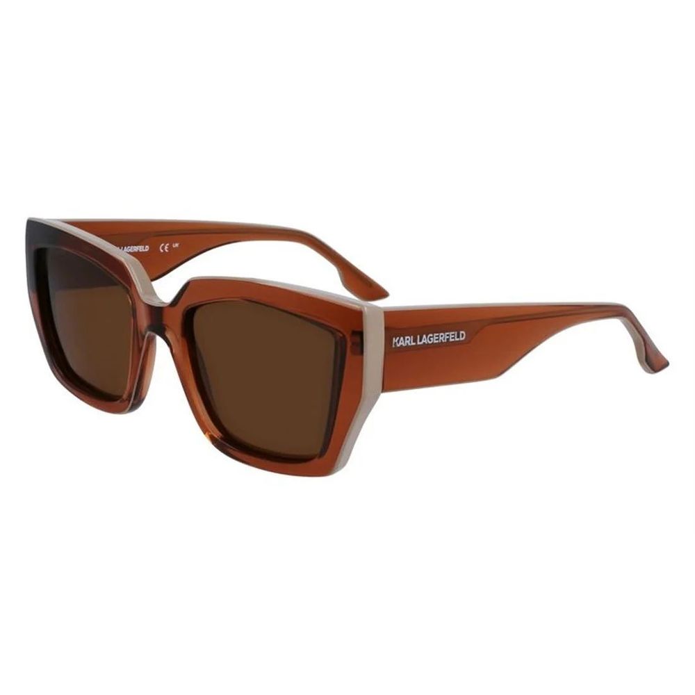 Brown Nylon Sunglasses - ventzia