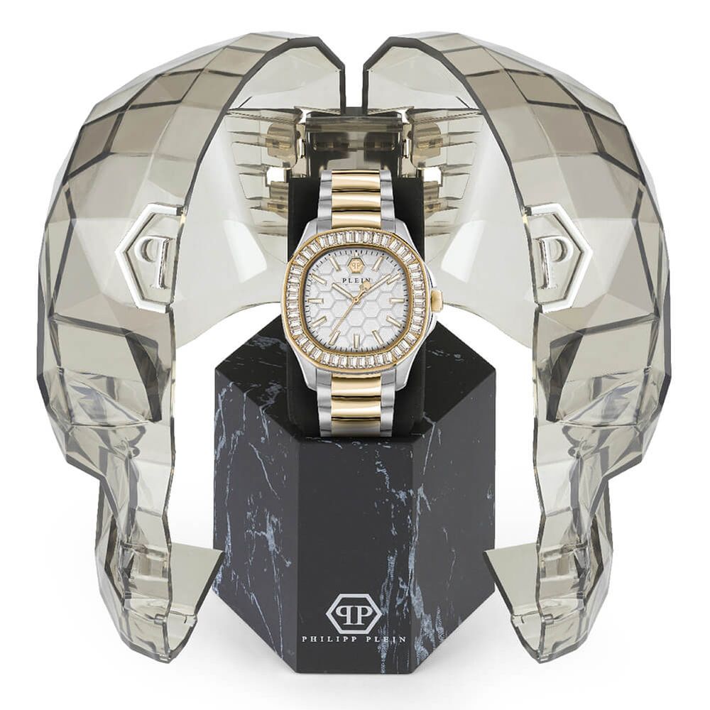 Gold Stainless Steel Dress Watch - ventzia