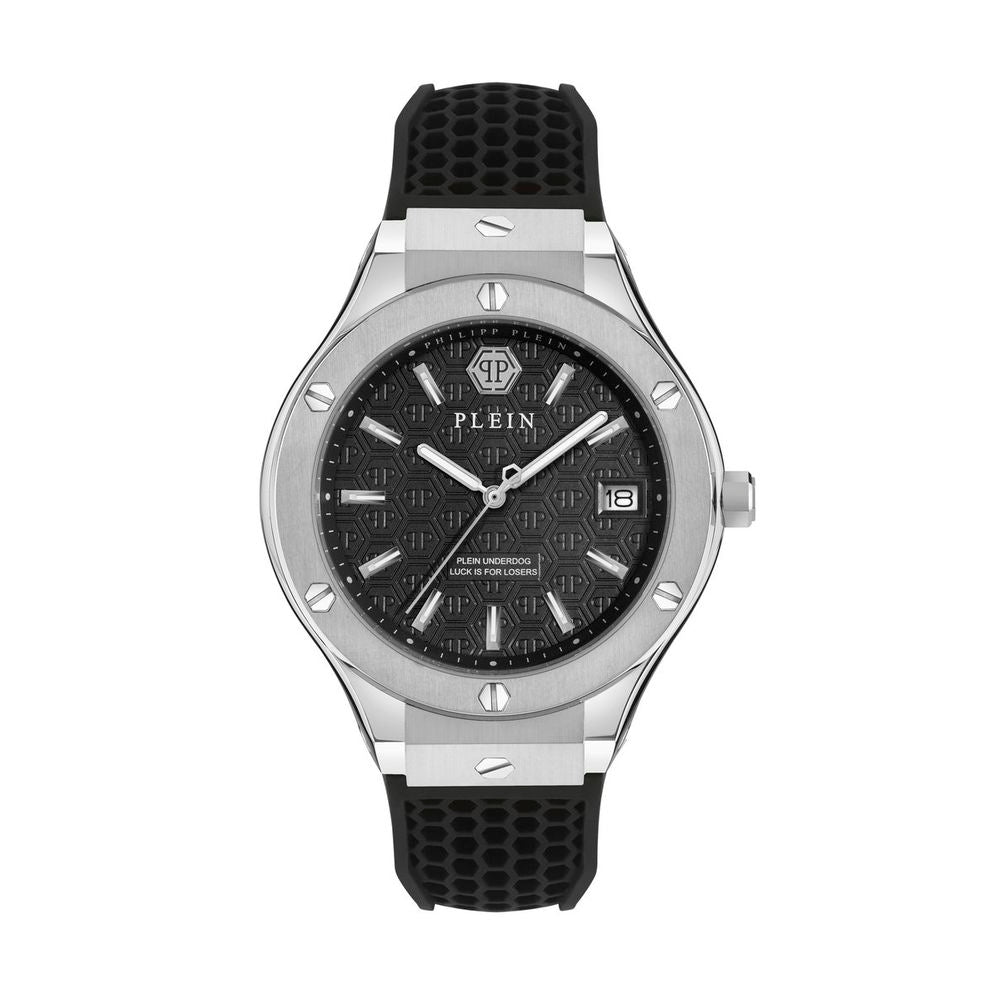 Black Synthetic Sport Watch - ventzia