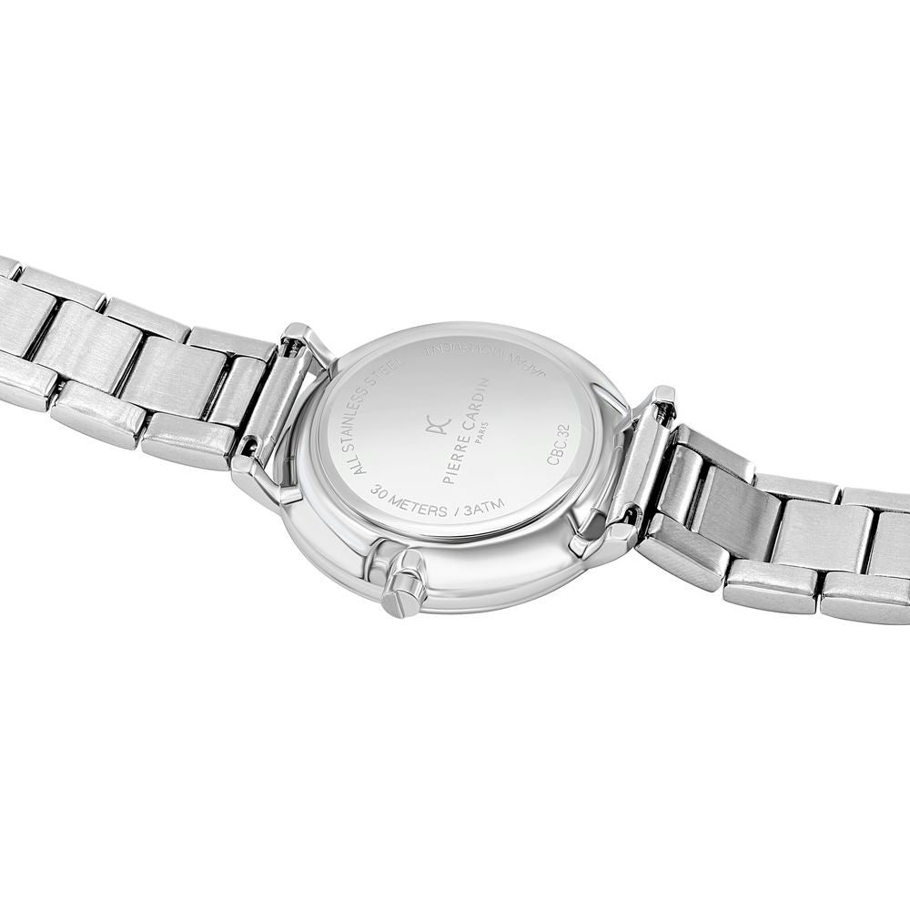 Gray Stainless Steel Dress Watch - ventzia