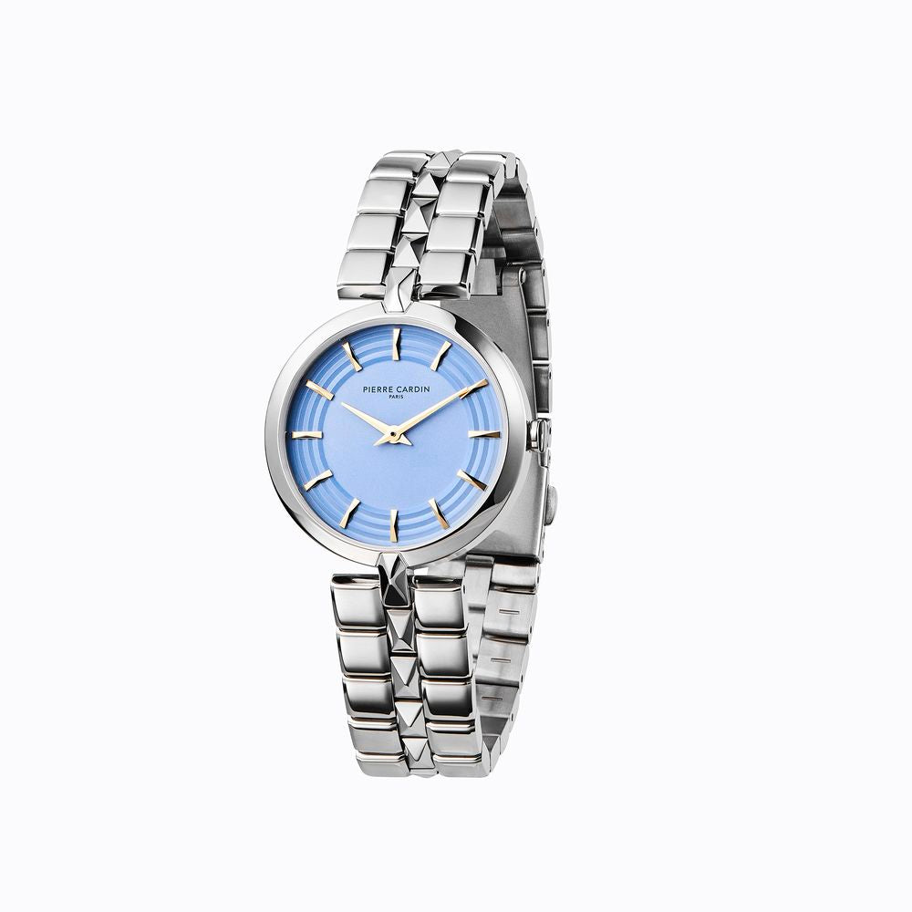 Gray Stainless Steel Dress Watch - ventzia