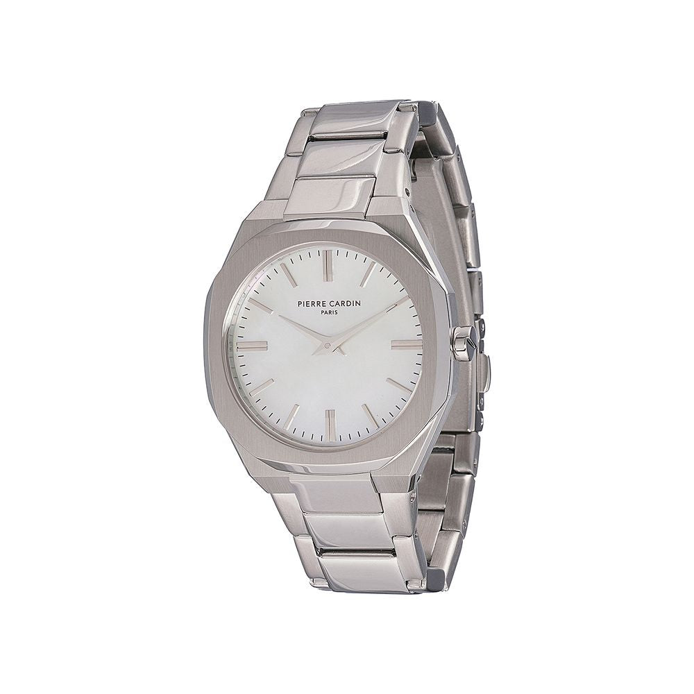 Gray Stainless Steel Dress Watch - ventzia