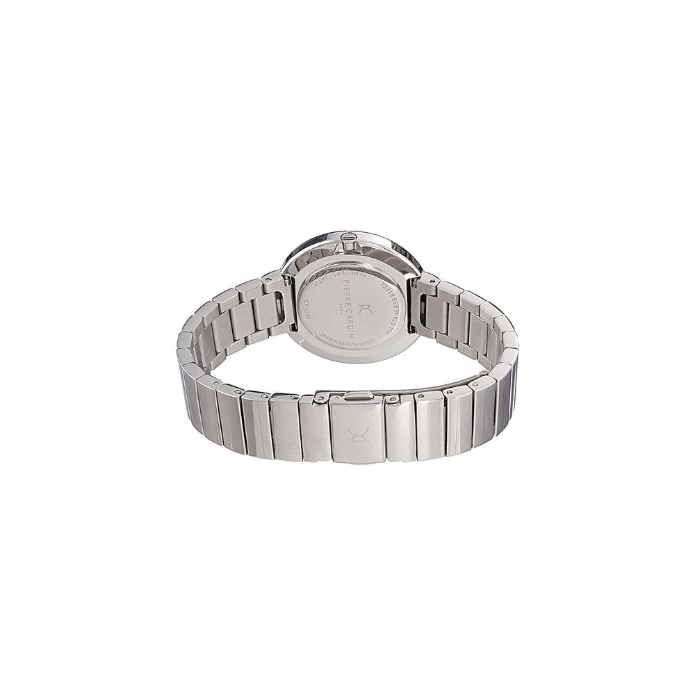 Gray Stainless Steel Dress Watch - ventzia