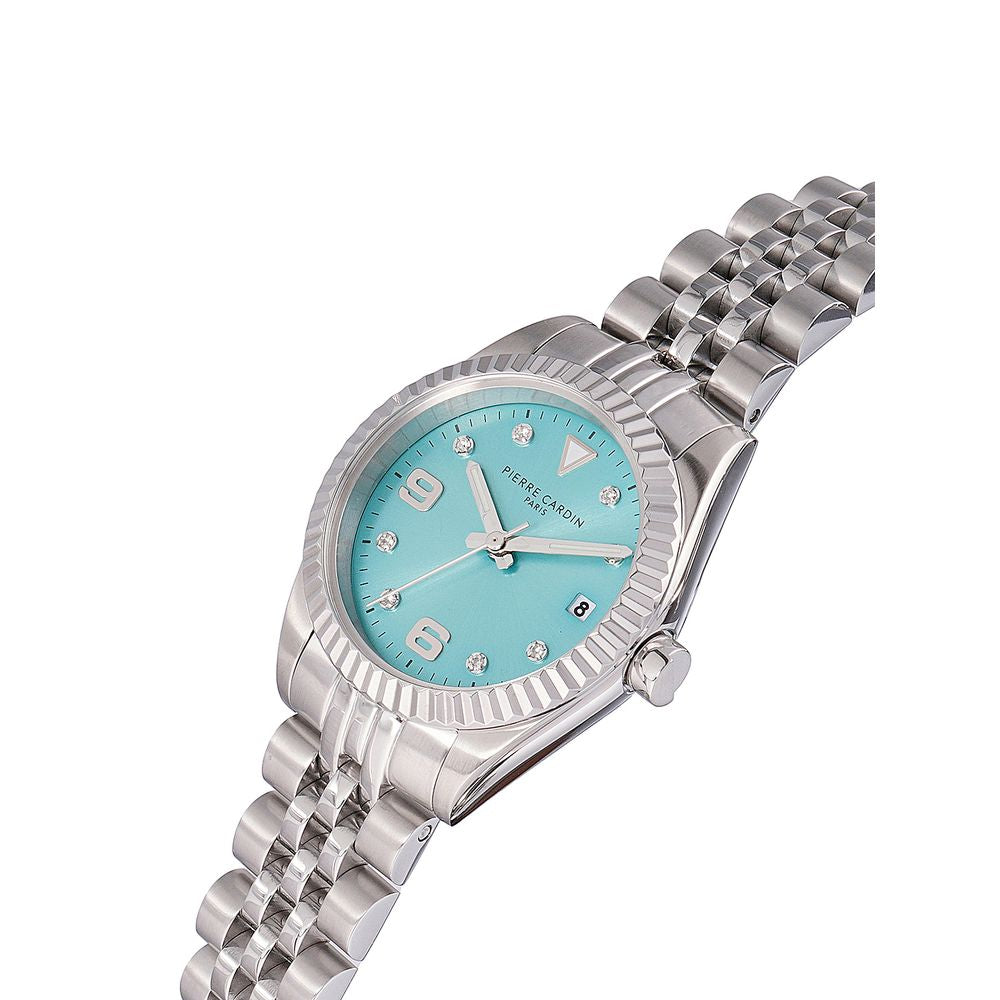Gray Stainless Steel Dress Watch - ventzia