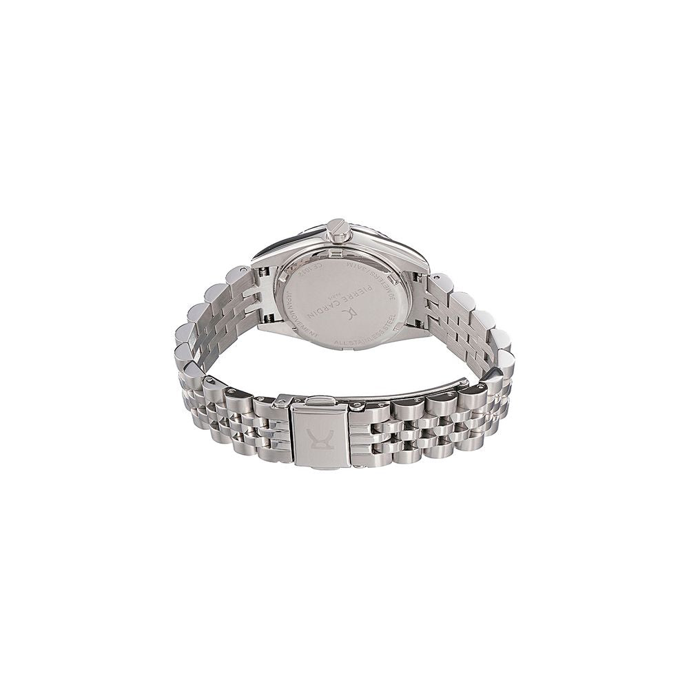 Gray Stainless Steel Dress Watch - ventzia