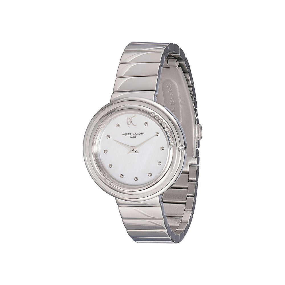 Gray Stainless Steel Dress Watch - ventzia