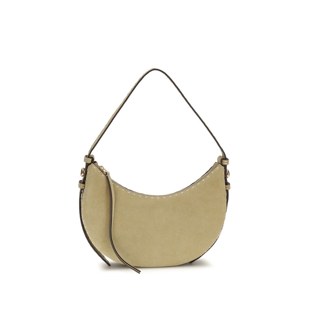 Beige Calf Leather Bos Taurus Shoulder Bag - ventzia