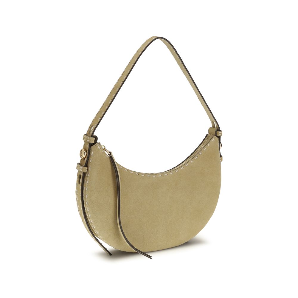 Beige Calf Leather Bos Taurus Shoulder Bag - ventzia