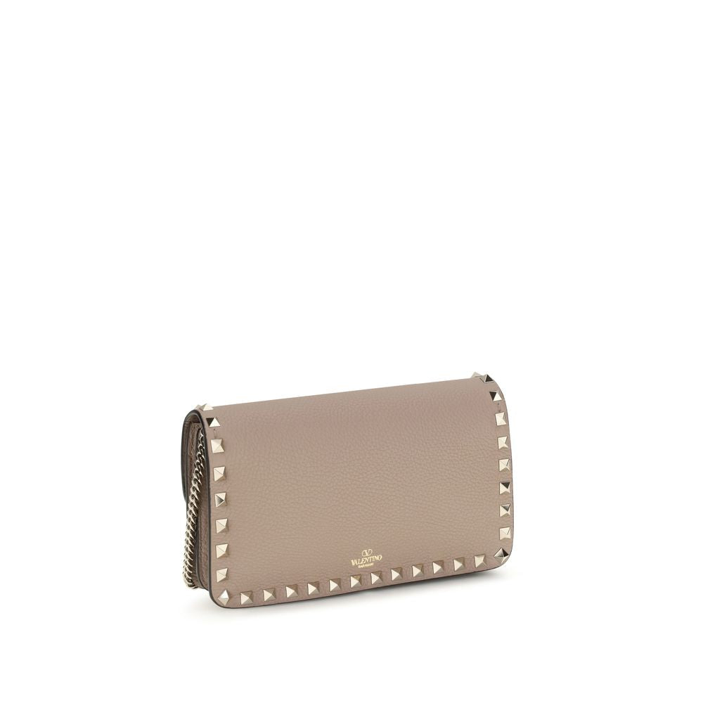 Beige Calf Leather Bos Taurus Wallet - ventzia