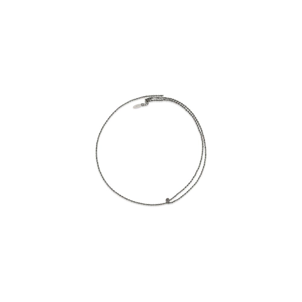 Silver Metal Necklace - ventzia