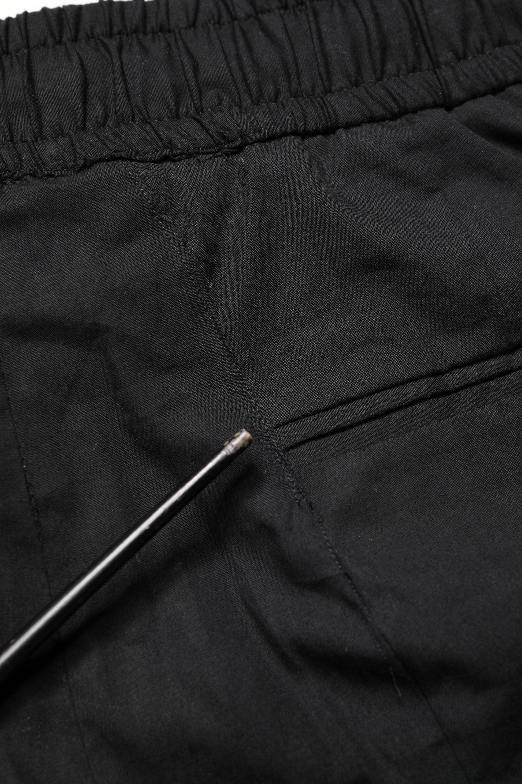Black Cotton Skinny Men Jogger Trouser Pants - ventzia