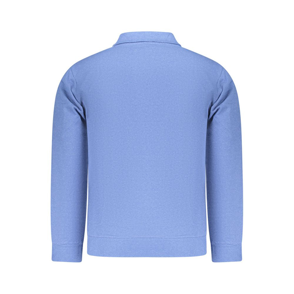 Azzurro Cotton Men's Sweatshirt - ventzia