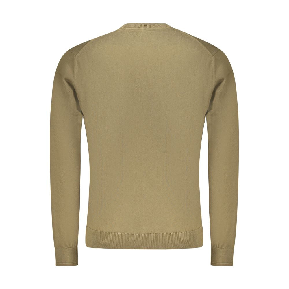 Verde Cotton Men's Long-Sleeve Shirt - ventzia