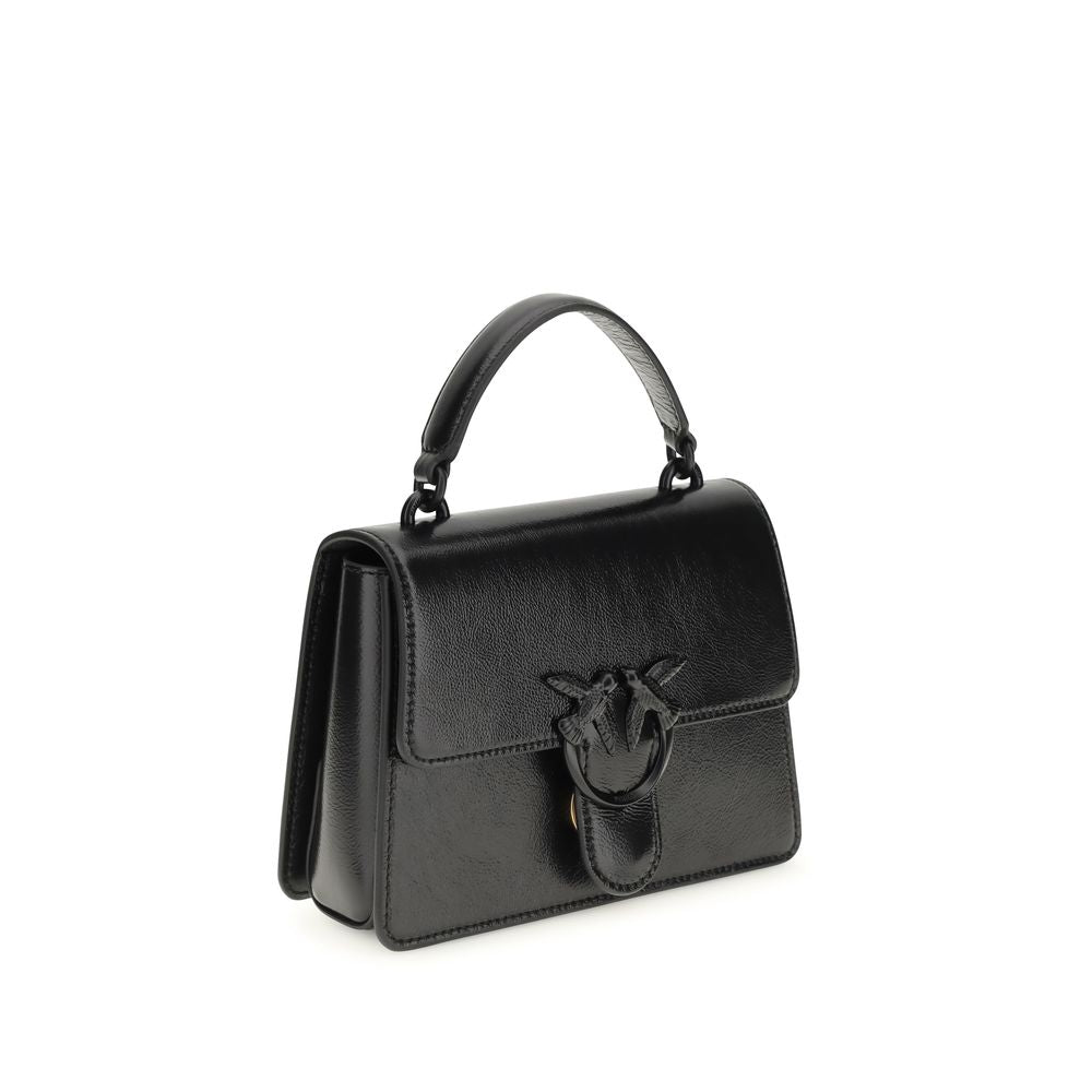 Black Goatskin Shoulder Bag - ventzia