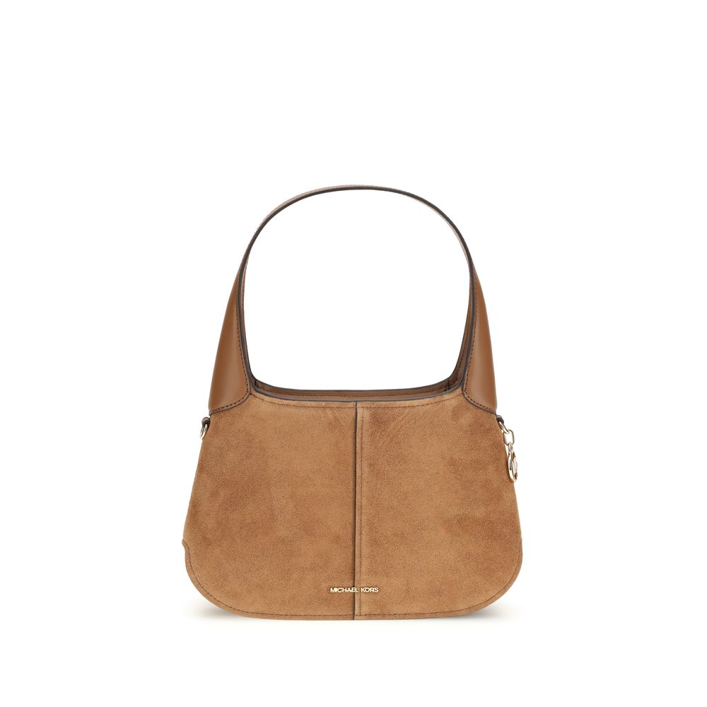 Beige Calf Leather Bos Taurus Shoulder Bag - ventzia
