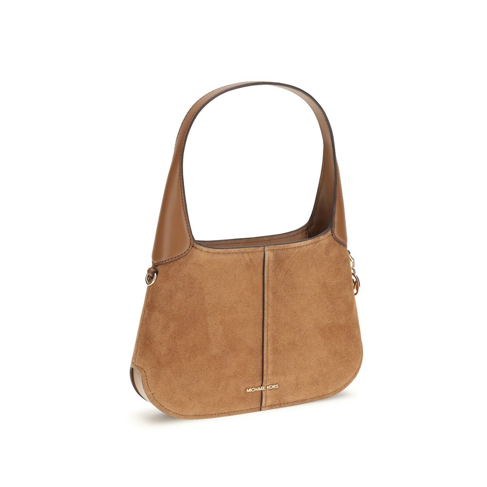 Beige Calf Leather Bos Taurus Shoulder Bag - ventzia
