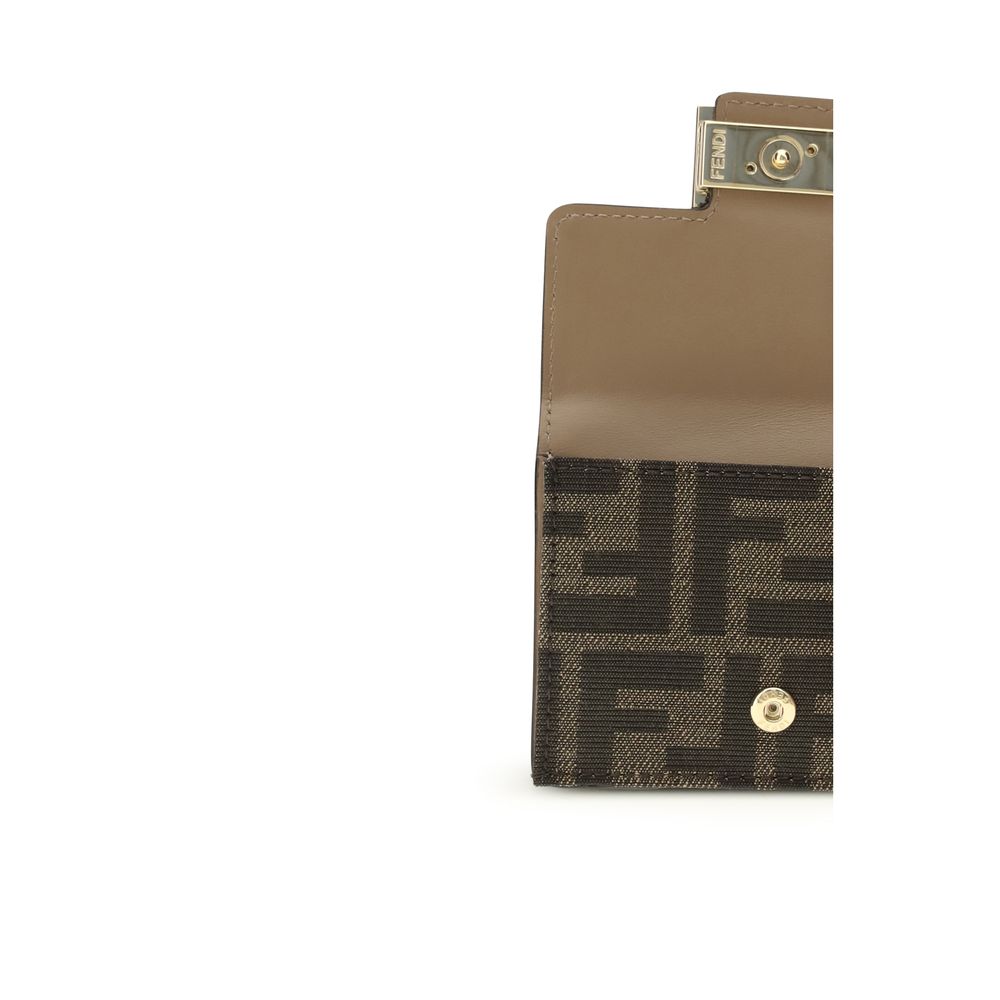 Brown Fabric Wallet